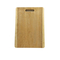 Personalizado faça sob medida a placa de corte de bambu de Block Wood Chopping do carniceiro de 33x23x1.8cm grupo de 2 partes